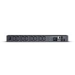 CyberPower PDU41004, Switched PDU, Rackmount 1U, Switched PDU, Eingang 230V/10A (1), Ausgang IEC-320 C13 (8), SNMP-Netzwerkanschluss, PowerPanel Software