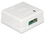 DeLOCK 86269 Steckdose RJ-45 Weiß