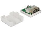 DeLOCK 86269 Steckdose RJ-45 Weiß
