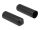 DELOCK Endkappen mit Innenkleber 80 x 25 mm 2 Stück schwarz