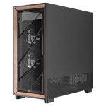 Antec FLUX PRO EUV Full Tower Schwarz, Holz