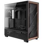 Antec FLUX PRO EUV Full Tower Schwarz, Holz