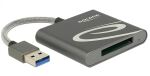 DELOCK USB 3.0 Card Reader für XQD 2.0 Speicherkarten