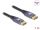 DELOCK DisplayPort Kabel 8K 60Hz 1m flieder Metall