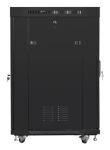 Lanberg FF01-8822-23BL Rack 22U Freistehendes Gestell Schwarz