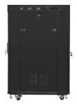 Lanberg FF01-8822-23BL Rack 22U Freistehendes Gestell Schwarz