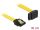 DELOCK SATA-Kabel SATA III -> SATA up StSt 0.30m gelb Clips