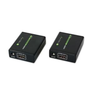 Techly IDATA-EXT-E70 Audio-/Video-Leistungsverstärker AV-Sender & -Empfänger Schwarz