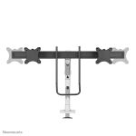 Neomounts DS75S-950WH2 Monitorarm 17-32" - Gasfeder - Topfix - 180°-Stopp