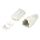 LogiLink MP0021 Drahtverbinder RJ45 Grau, Transparent