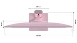 JAPANNEXT JN-I238FHD120F-HSP-PK Computerbildschirm 60,5 cm (23.8") 1920 x 1080 Pixel Full HD LCD Pink