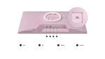 JAPANNEXT JN-I238FHD120F-HSP-PK Computerbildschirm 60,5 cm (23.8") 1920 x 1080 Pixel Full HD LCD Pink