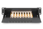 Digitus CAT 6, Klasse E Patch Panel, geschirmt, schwarz