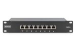 Digitus CAT 6, Klasse E Patch Panel, geschirmt, schwarz
