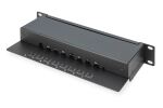 Digitus CAT 6, Klasse E Patch Panel, geschirmt, schwarz