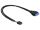 DeLOCK USB 3.0 19 pin - USB 2.0 8 pin 45cm