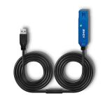 Lindy 43158 USB Kabel USB 3.2 Gen 1 (3.1 Gen 1) 8 m USB A 5 Gbit/s Schwarz