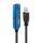 Lindy 43158 USB Kabel USB 3.2 Gen 1 (3.1 Gen 1) 8 m USB A 5 Gbit/s Schwarz