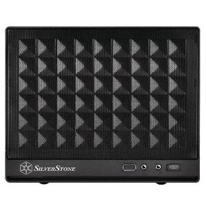 Silverstone Geh SST-SG13B-C Cube mATX USB3 schwarz