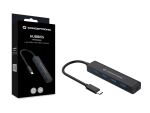 Conceptronic 4-Port-USB 3.0-Hub, USB-C-Anschluss