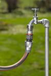 Gardena 18256-50 Anschlussteil für Wasserschlauch Schlauchanschluss Metall Schwarz, Grau, Orange 1 Stück(e)