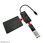 LC-Power LC-ADA-USB-SATA-NVME Schnittstellenkarte/Adapter