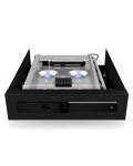 ICY BOX IB-2217ASTS 8,89 cm (3.5") Speicherlaufwerkbehälter Schwarz