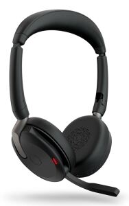 Jabra Evolve2 65 Flex Kopfhörer Kabellos Kopfband Büro/Callcenter USB Typ-A Bluetooth Ladestation