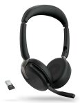 Jabra Evolve2 65 Flex Kopfhörer Kabellos Kopfband Büro/Callcenter USB Typ-A Bluetooth Ladestation