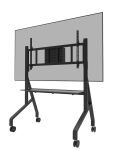 Neomounts FL50-575BL1 TV-Trolley 65-115" - schnelle Installation - TÜV