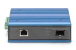 Digitus 10/100/1000Base-TX (PoE) zu 1000Base-FX Industrieller Medienkonverter