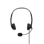 Lindy 42870 Kopfhörer & Headset Kabelgebunden Kopfband Anrufe/Musik USB Typ-A Schwarz