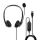 Lindy 42870 Kopfhörer & Headset Kabelgebunden Kopfband Anrufe/Musik USB Typ-A Schwarz