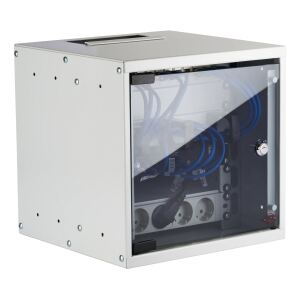EFB Elektronik WGB-1006GR.30-SET1 Rack 6U Wandmontiertes Regal Grau