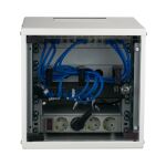 EFB Elektronik WGB-1006GR.30-SET1 Rack 6U Wandmontiertes Regal Grau