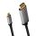 LogiLink CUA0101 Kabeladapter USB 3.2 Gen1 Type-C HDMI-A Schwarz, Grau