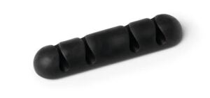 Durable Cavoline Clip 4 Tisch/Bank Kabelhalter Schwarz