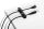 Durable Cavoline Clip 4 Tisch/Bank Kabelhalter Schwarz