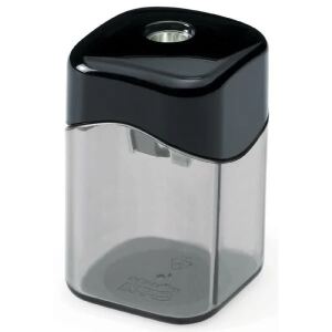 Möbius+Ruppert 0923 - 0000 Manueller Bleistiftspitzer Schwarz, Transparent