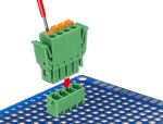 DELOCK Terminalblock Set f. Platine 4 Pin 3,81mm Rastermaß