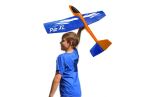 Jamara Pilo XL Schaumwurfgleiter EPP Tragfläche blau Rumpf orange