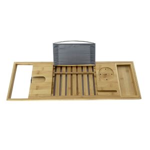 Mad Monkey 2000113 Badewannenablage Holz Bambus