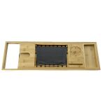 Mad Monkey 2000113 Badewannenablage Holz Bambus