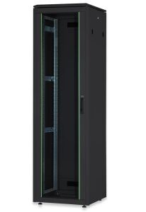 DIGITUS Netzwerkschrank Unique 22HE 1164x600x800mm schwarz Speditionsversand