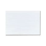 Herlitz 1150507 Karteikarte Weiß 100 Stück(e)