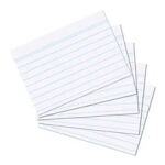 Herlitz 1150507 Karteikarte Weiß 100 Stück(e)