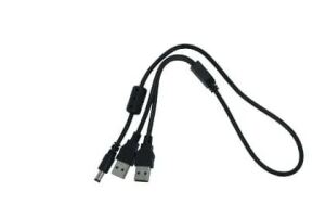 Silex E1639 USB Kabel 0,5 m 2 x USB A Schwarz