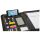 Genie 12668 Personal Organizer Kunstleder, Nylon Schwarz
