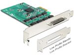 DELOCK PCI Expr Card 8x D-Sub9 RS-232 ext +LowProfile