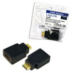 LogiLink AH0009 Kabeladapter HDMI C HDMI A Schwarz